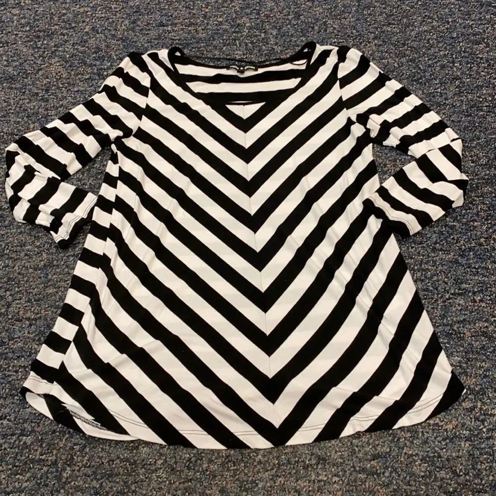 Cable & Gauge Stripped Top sz. M